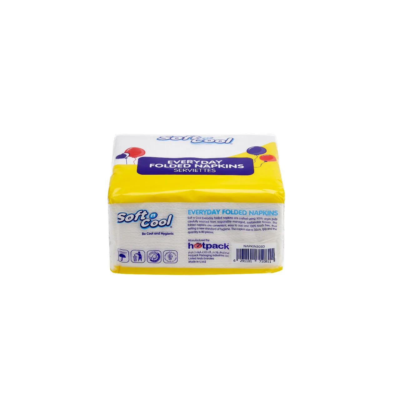 Soft N Cool 30 cm Paper Dining Napkin