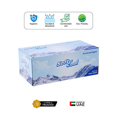 Soft N Cool Facial Tissue 200 Sheets X 2 Ply ( 5 x6 boxes)30 Boxes