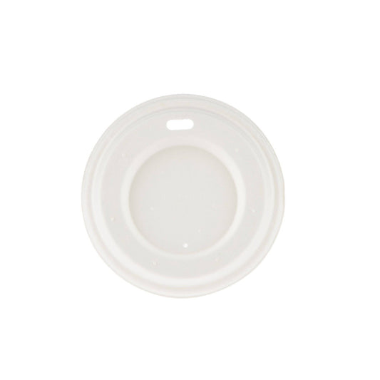 Bio-Degradable Lids for Paper Cups 1000 Pieces - Hotpack Oman