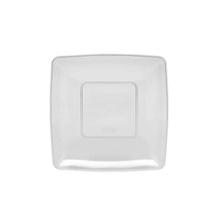 Premium Square Deep Clear Plate 6 Pieces - Hotpack Oman