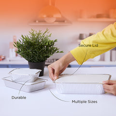 10 Pieces Each*20 Packet Aluminum Container Combo offer Buy 2 Get 1 Free