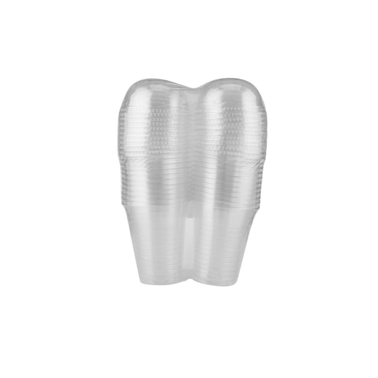 500 Pieces Pet Clear Juice Cup 12OZ + DOME LID SPECIAL OFFER