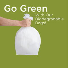 White Dust Bin Bag Roll 45*55