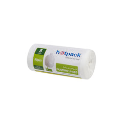 50 Pieces X 4 Rolls/Pkt  5 Gallon Garbage Bags 45x55 CM Offer Pack