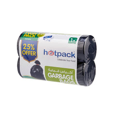 7 Packets Twin Pack Garbage Roll Black 65x95cm 30 Gallon 25 % off
