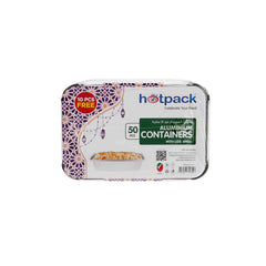 50 Pieces 20 % OFF (4 + 1)Offer Pack Special Theme Aluminium Container