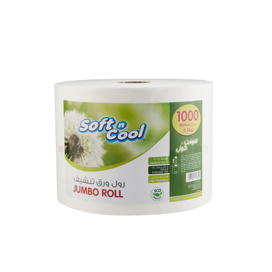 Soft N Cool Paper Jumbo Roll 1000 Meter
