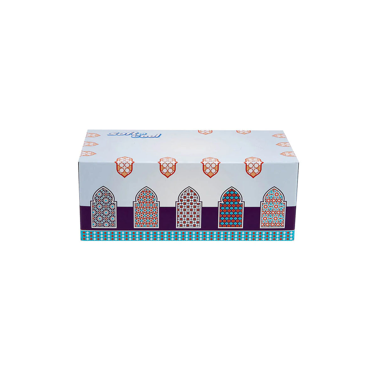 30 Boxes Soft n Cool Ramadan Theme Facial Tissue 200 Sheets x 2Ply