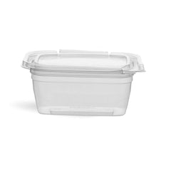 Hotpack 28oz Hinged Square Deli Clear Pet Container - Hotpack Oman