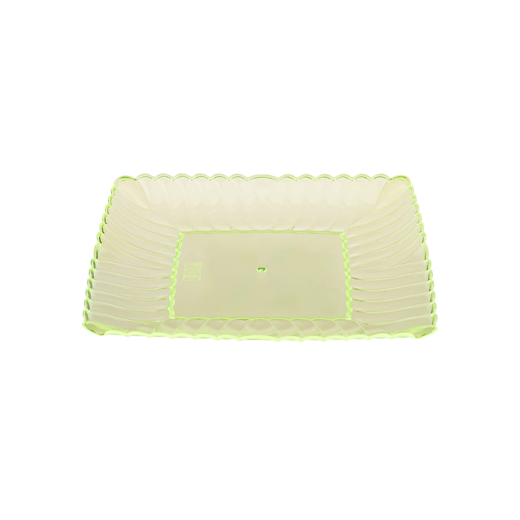 Premium Square Flower Plate - Hotpack Oman